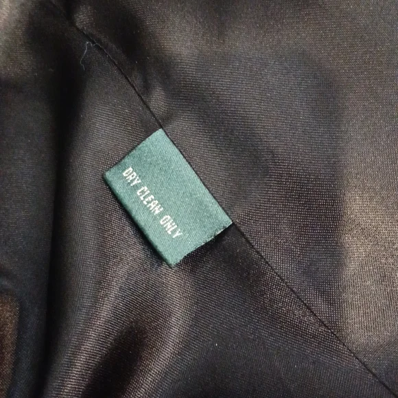 Vintage Lauren Ralph Lauren Plaid Wool Double Breasted Coat Size Medium - Picture 9 of 10